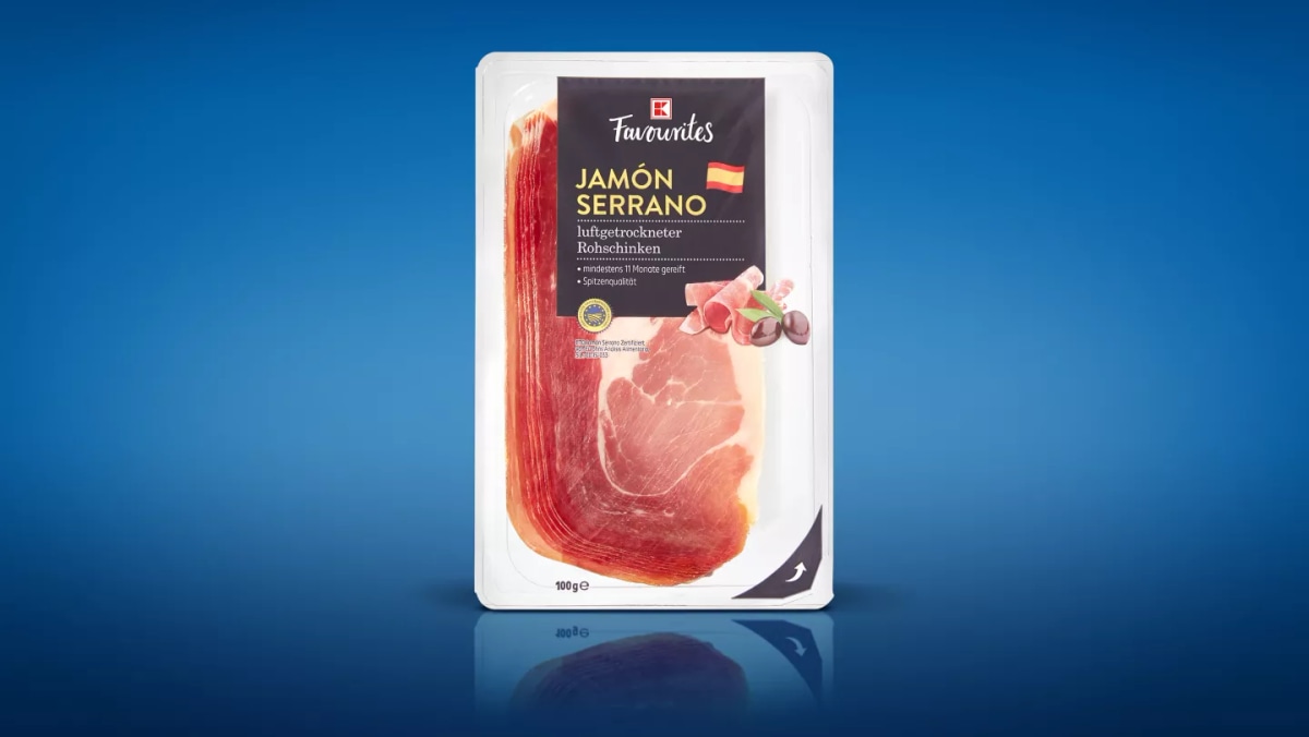 Suha šunka Serrano 6,5 kg Favourites - Akcija u trgovini Kaufland