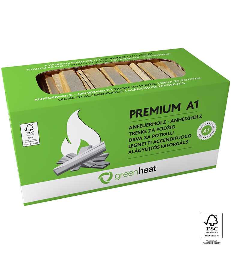 Drvene trijeske za potpalu Greenheat Premium 2,7 kg - Akcija u trgovini Bauhaus