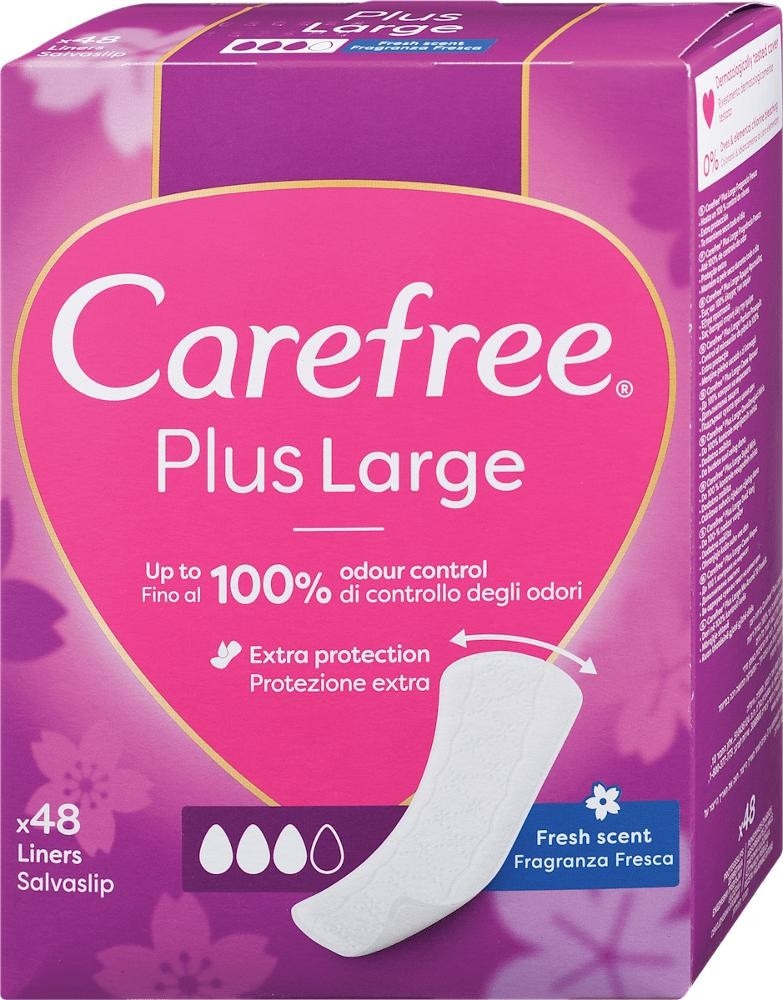 Carefree dnevni ulošci Protect Large 48 kom. Akcija u trgovini Dm