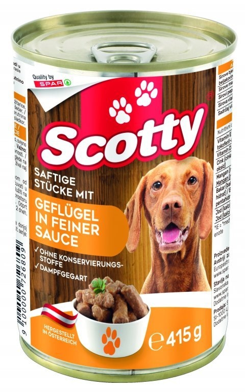 Hrana za pse Scotty 415 g - Akcija u trgovini Spar