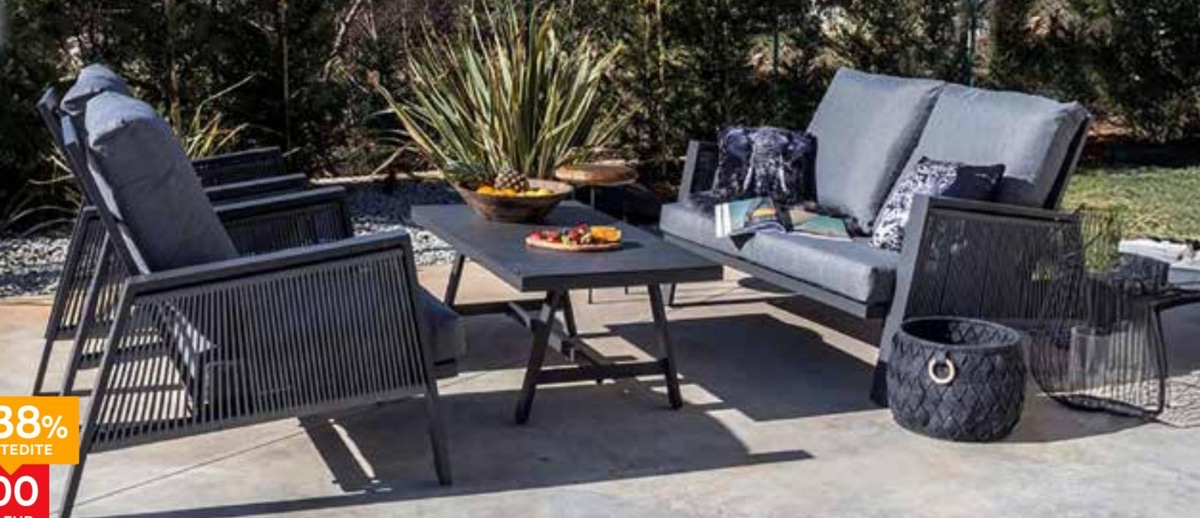 Lounge garnitura Manhattan amalio - Akcija u trgovini Lesnina