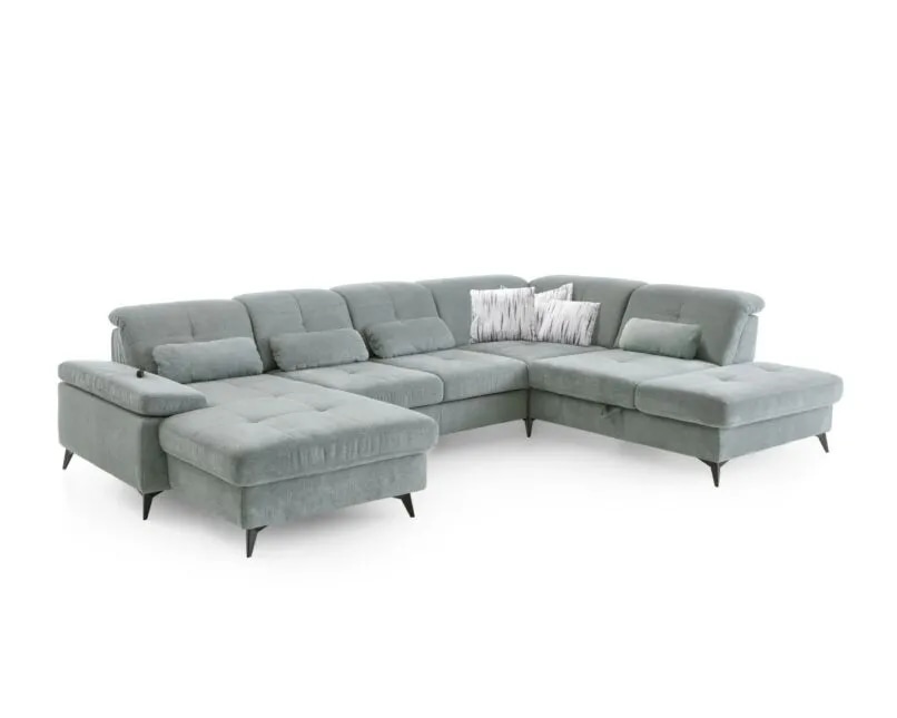 Kutna garnitura Bjorn XL 327x198x255cm POLIPOL Akcija u trgovini Harvey Norman