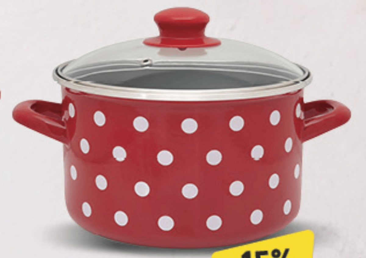 Posuda duboka, dim.: 24cm, 6,75l, kom METALAC - Akcija u trgovini Konzum