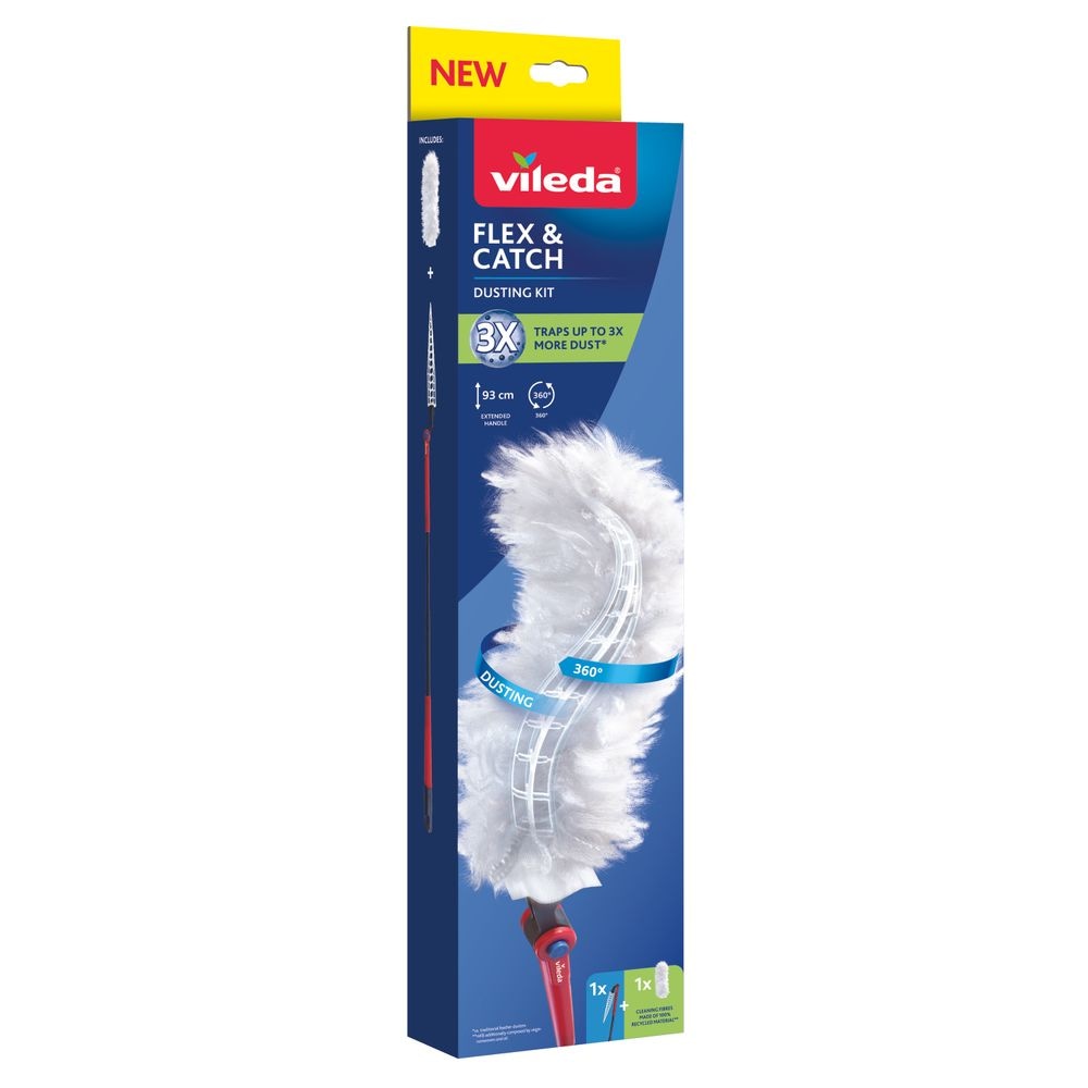 Vileda Čistač prašine Flex & Catch s dugom drškom - Akcija u trgovini Interspar