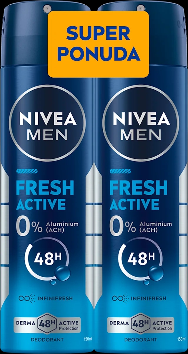 NIVEA Dezodorans u spreju 2x 150 ml - Akcija u trgovini Plodine