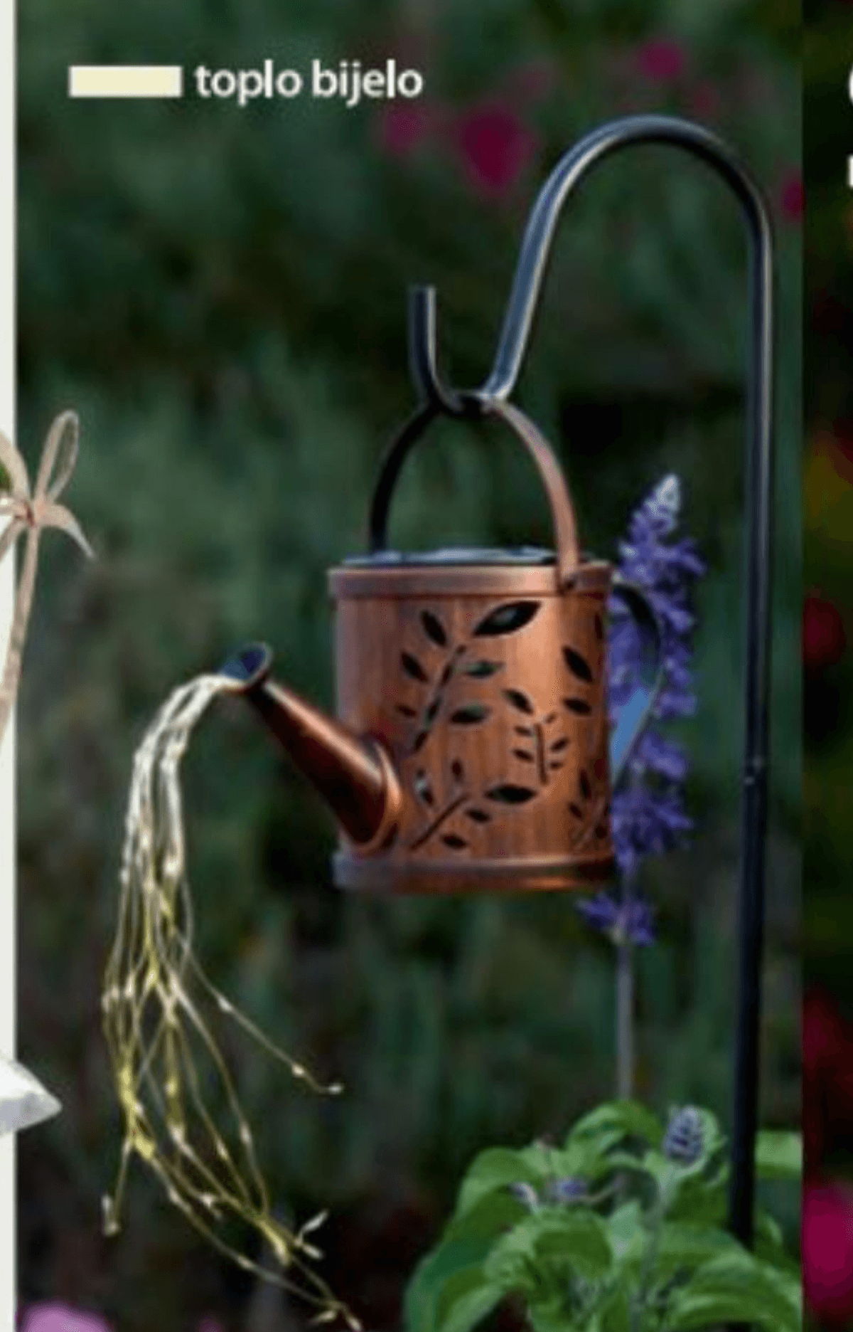 Solarna svjetiljka u obliku kante za zalijevanje - Akcija u trgovini NKD