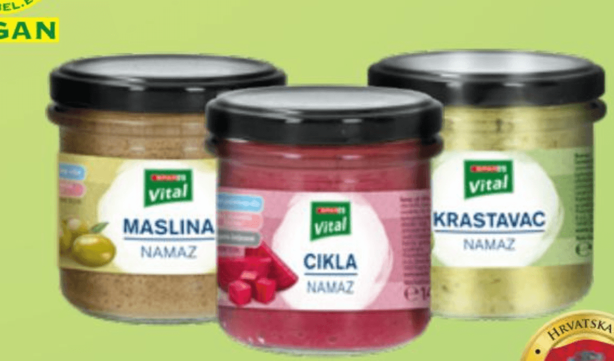 Namaz Vital od 135 g do 145 g - Akcija u trgovini Spar