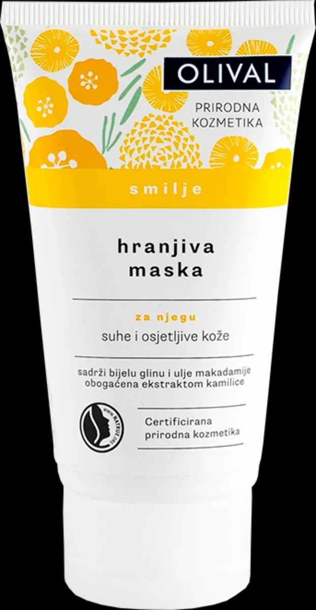 Olival hranjiva maska za lice smilje 75 ml Akcija u trgovini Dm