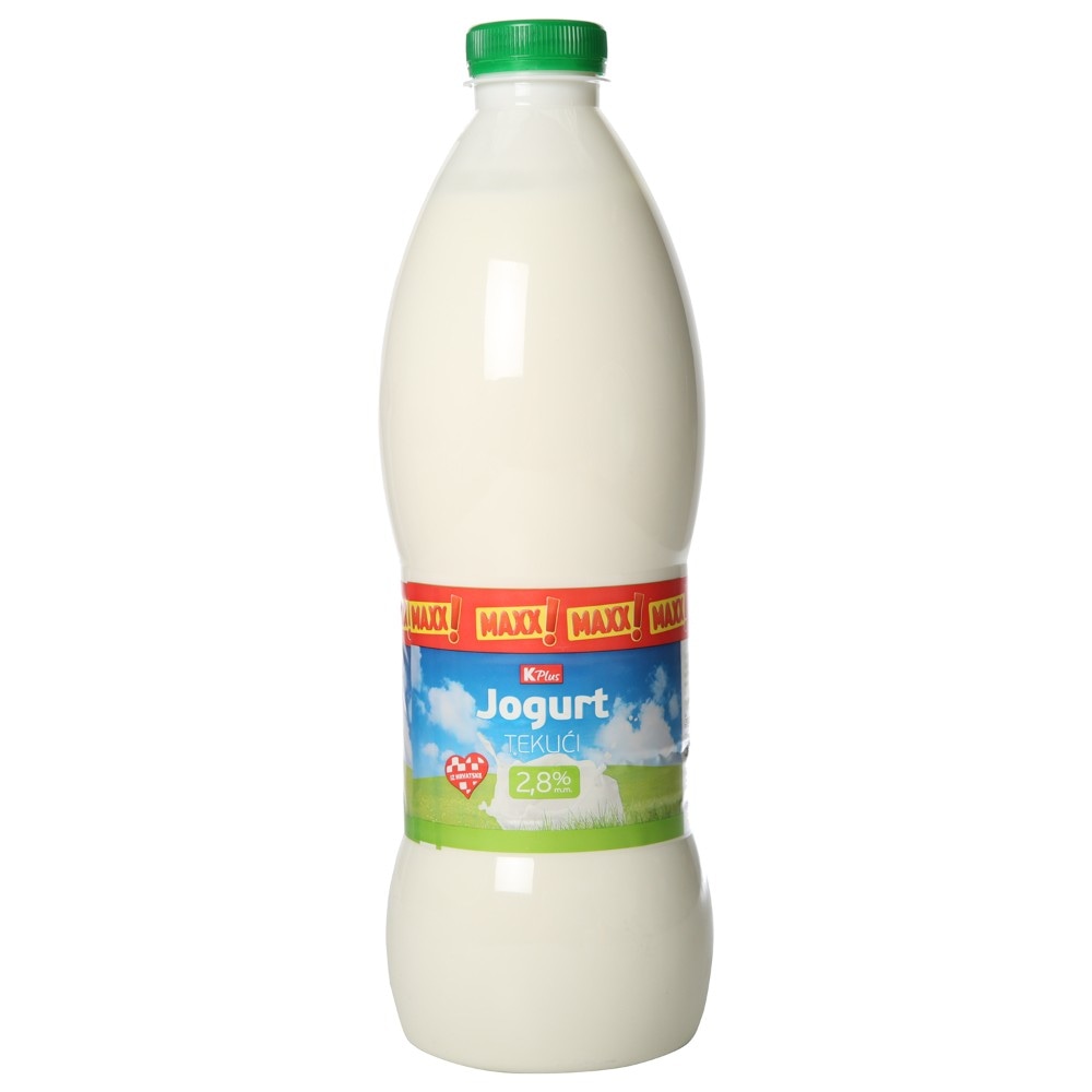 K Plus tekući jogurt 1,5 kg Maxx Akcija u trgovini Konzum