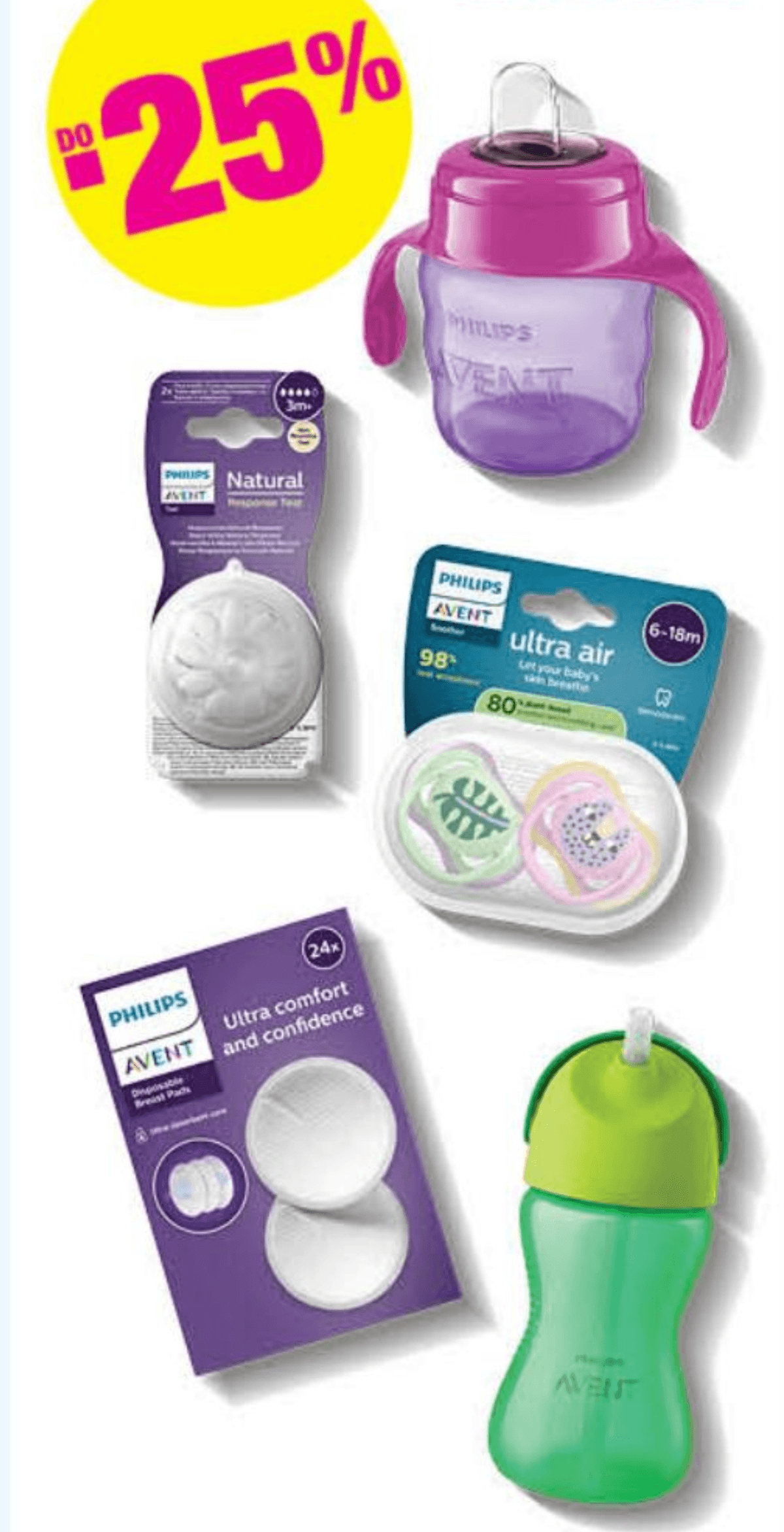 Odabrani Avent proizvodi za bebe - Akcija u trgovini Bipa