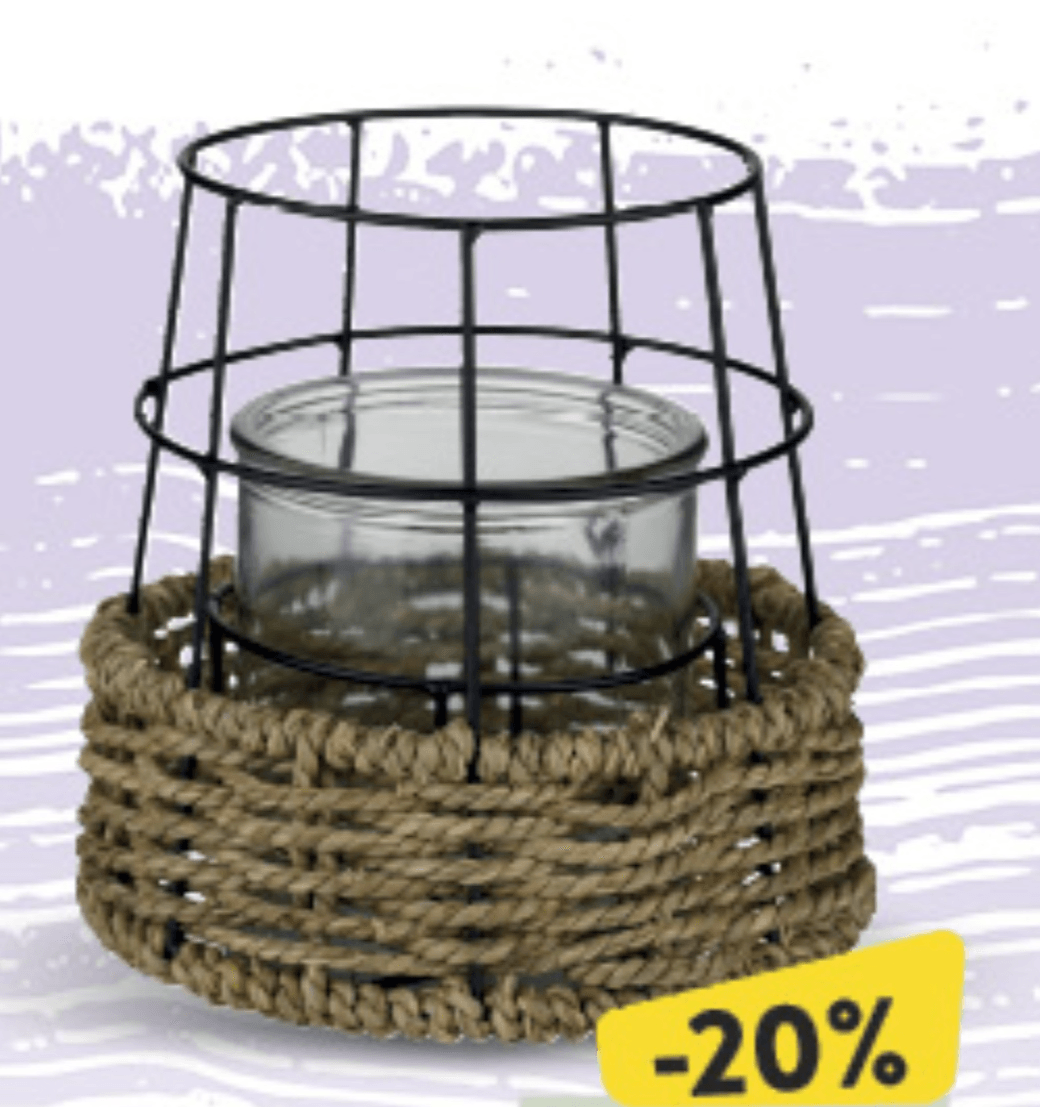 Stalak za svijeće 1 kom - Akcija u trgovini Konzum