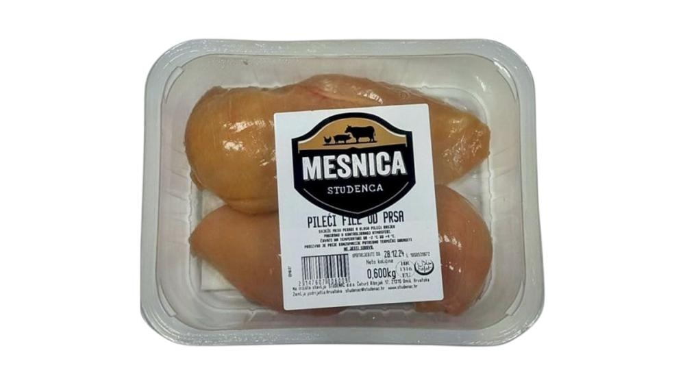 Mesnica Studenac Pileći file 1 kg - Akcija u trgovini Studenac