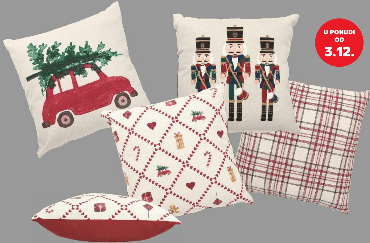 Dekorativni jastuk - Akcija u trgovini Kaufland