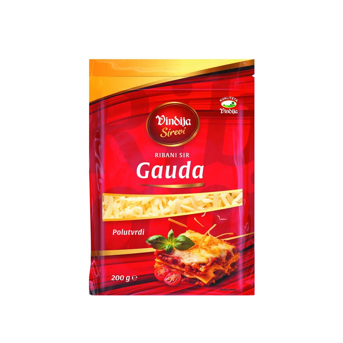 Ribani sir Gauda Polutvrdi 200 g Vindija - Akcija u trgovini KTC