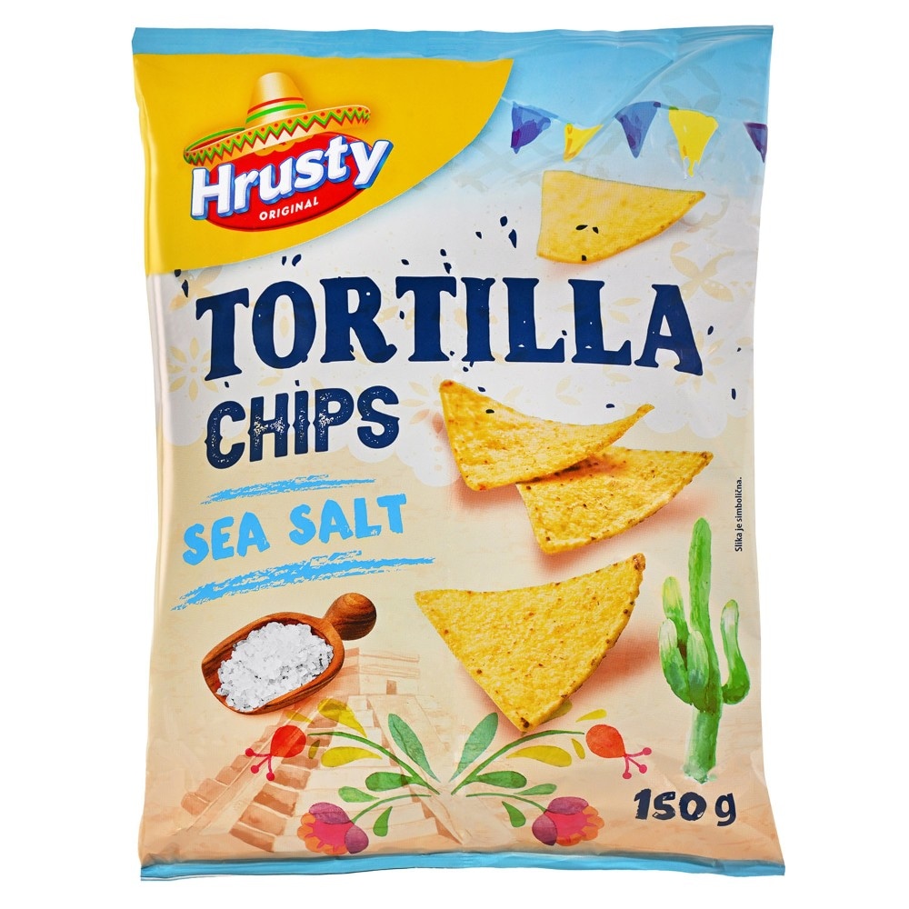 Hrusty Tortilla Čips 150 g Akcija u trgovini Konzum