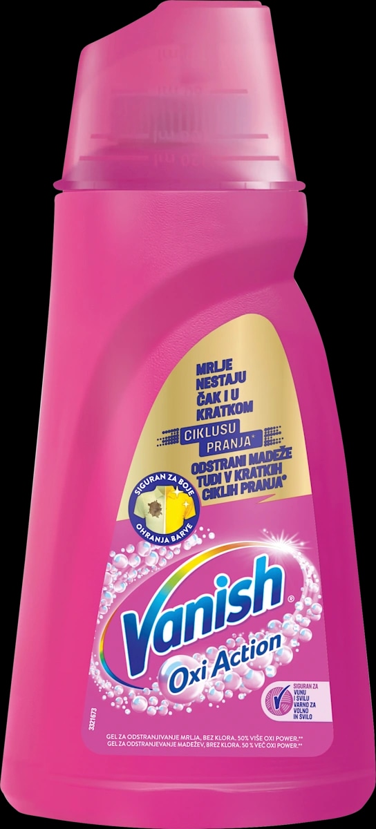 Vanish Pink gel za odstranjivanje mrlja Oxi Action 1 l - Akcija u trgovini Dm