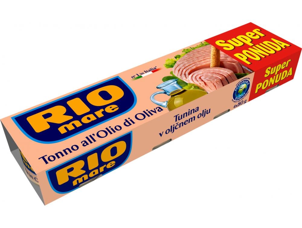 Rio Mare tuna u maslinovom ulju 4x80 g Akcija u trgovini Vrutak
