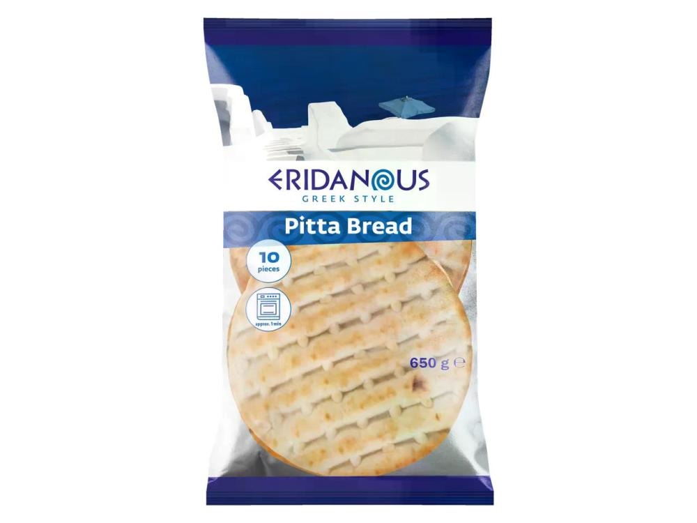 ERIDANOUS Pita kruh 650 g - Akcija u trgovini Lidl