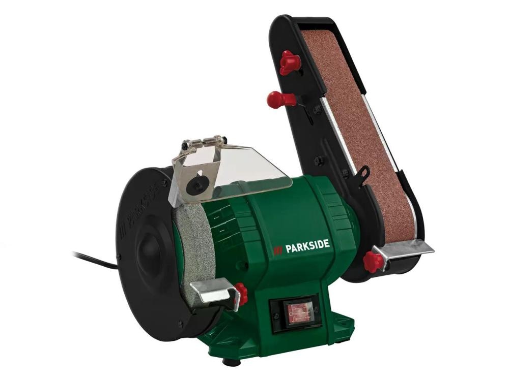 Tračna brusilica s postoljem 1 komad PARKSIDE - Akcija u trgovini Lidl