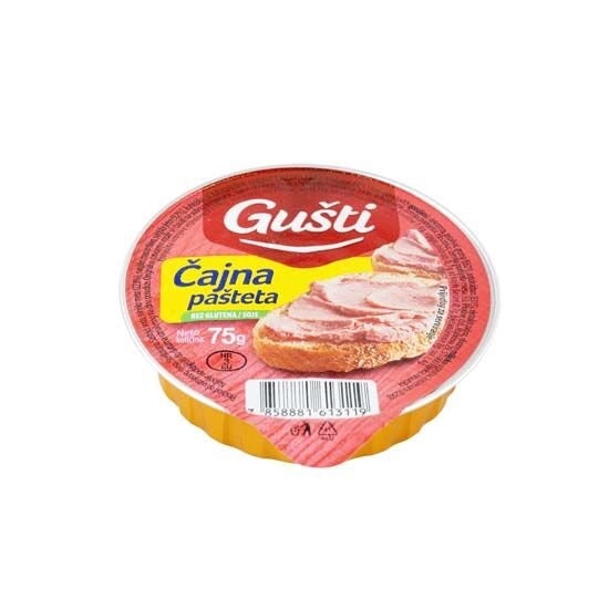 Gušti Pašteta 75 g - Akcija u trgovini Plodine