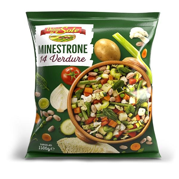 Minestrone gotov u 10 minuta 450 g Delizie Sole - Akcija u trgovini Eurospin