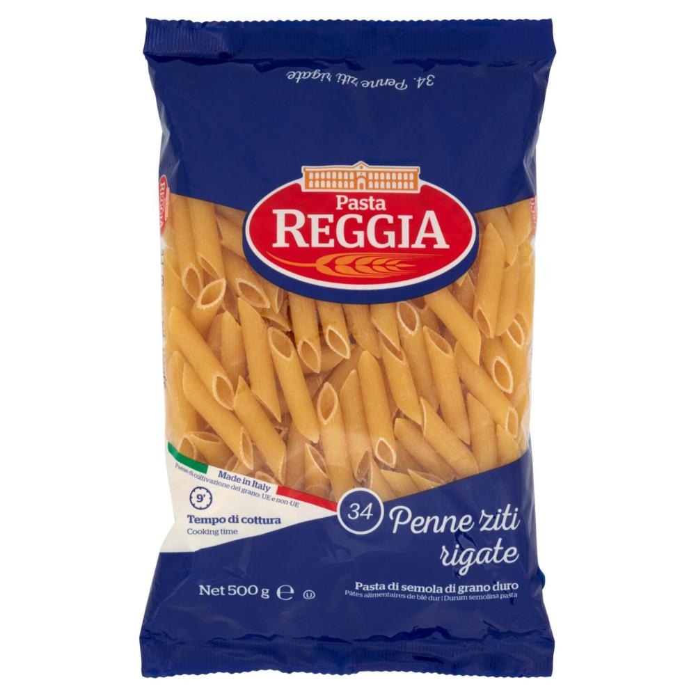Reggia Tjestenina penne ziti rigate/ fusilli 1000g - Akcija u trgovini Pivac