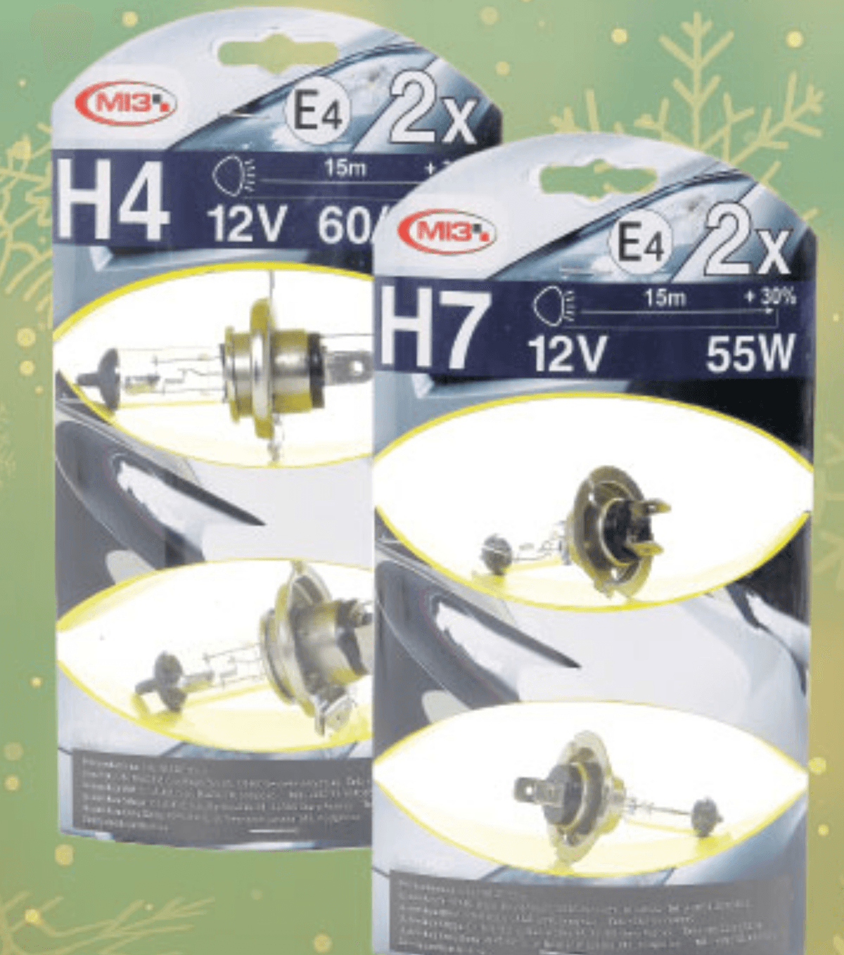 Auto žarulja H4 ili H7 2kom/pak MI3 - Akcija u trgovini KTC