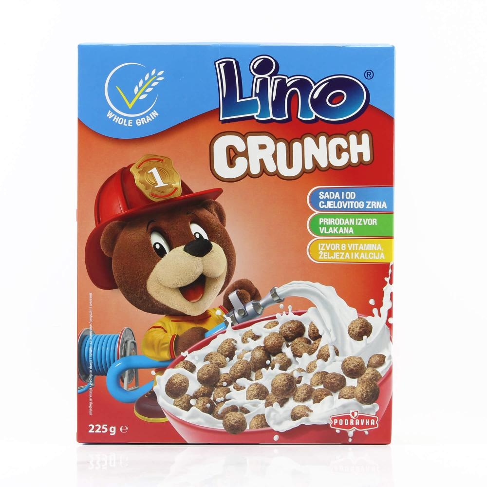Žitarice Lino Crunch 225 g ili 500 g Podravka - Akcija u trgovini Spar