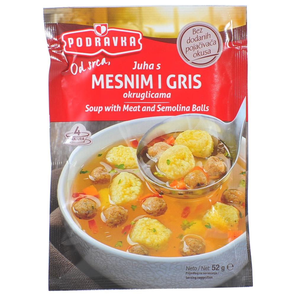 Podravka Juha 52 g - 76 g - Akcija u trgovini Lidl