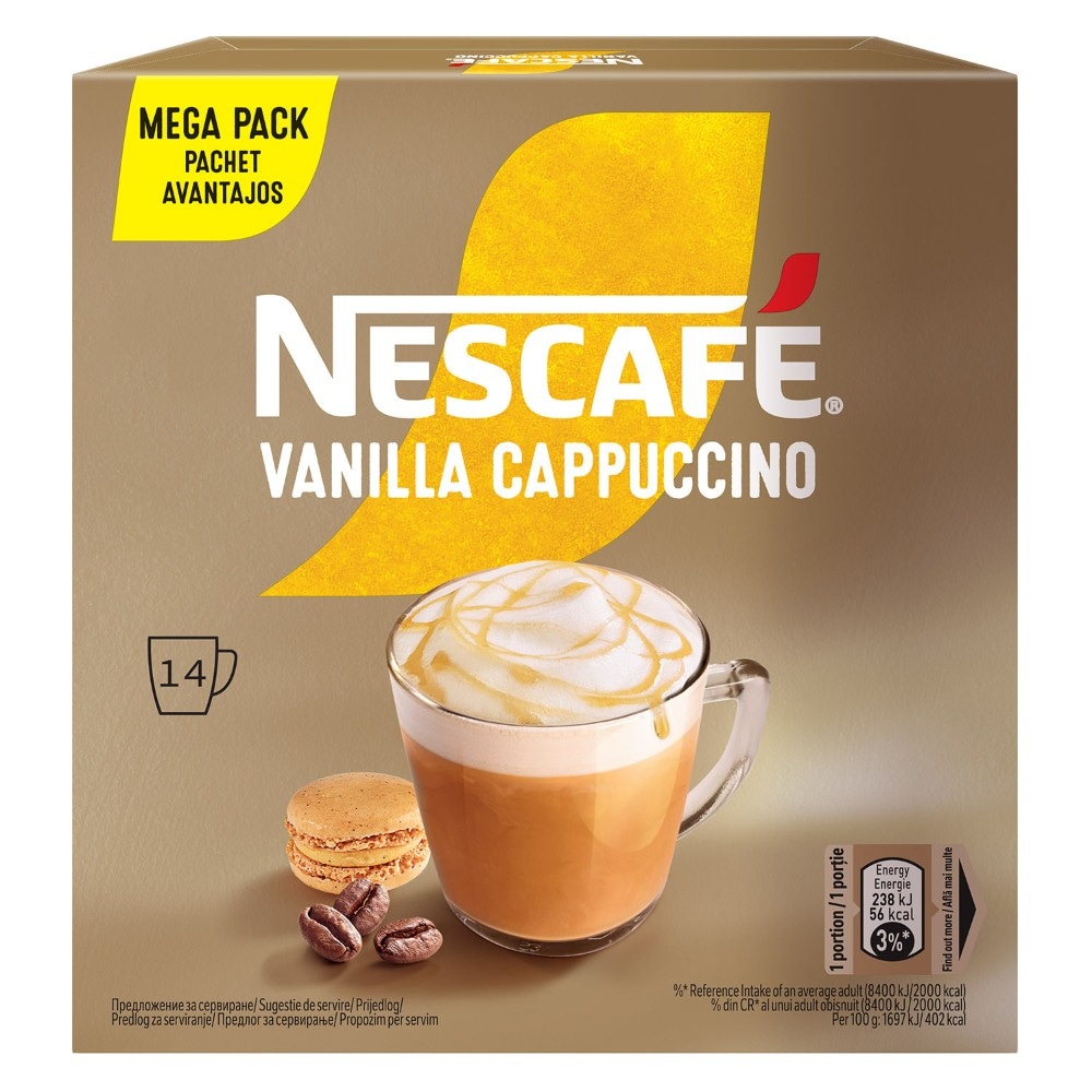 Cappuccino Nescafé vanilla mega pack 196 g - Akcija u trgovini Bakmaz