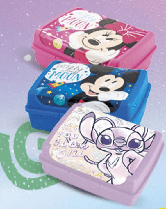 Posuda za hranu Mickey, Minnie, Stitch Akcija u trgovini Konzum