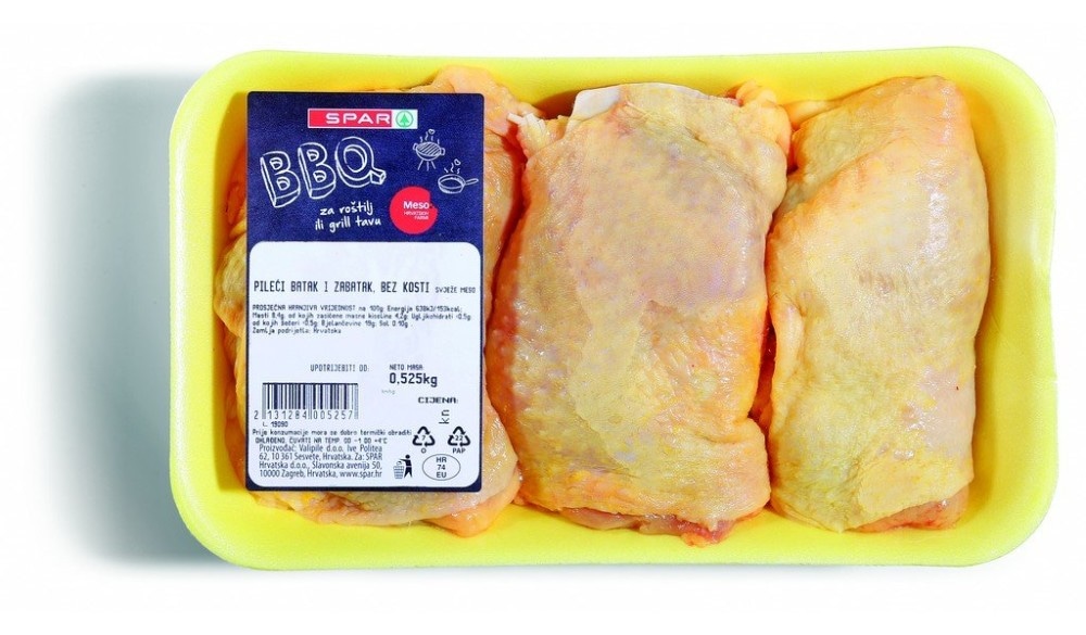 Spar Piletina Pileći zabatak 1 kg - Akcija u trgovini Spar