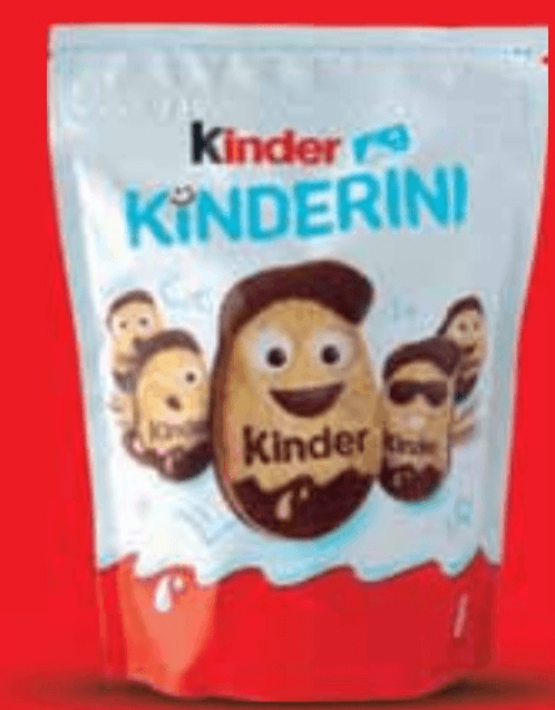 KINDER Kinderini 250 g - Akcija u trgovini Lidl