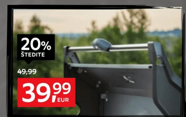 Svjetiljka NAPOLEON - Akcija u trgovini Lesnina