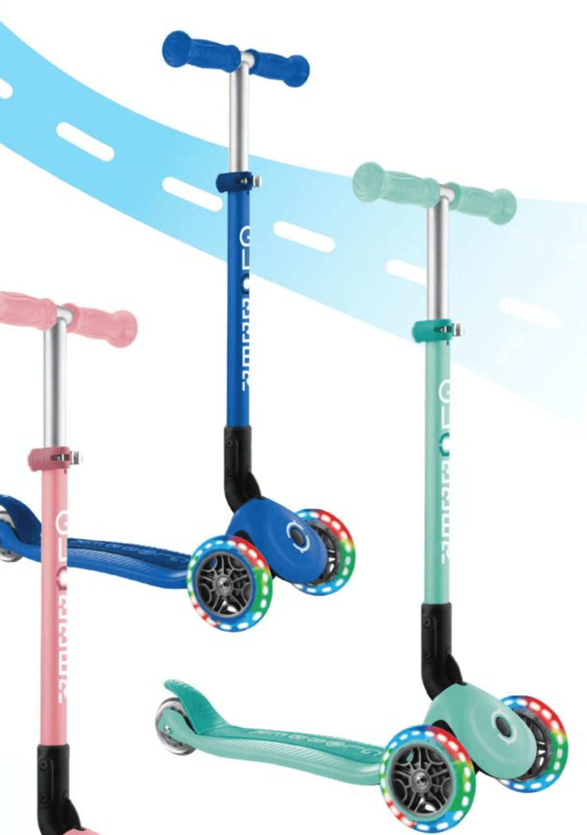 Romobil Primo svjetleći kotači GLOBBER - Akcija u trgovini Baby Center