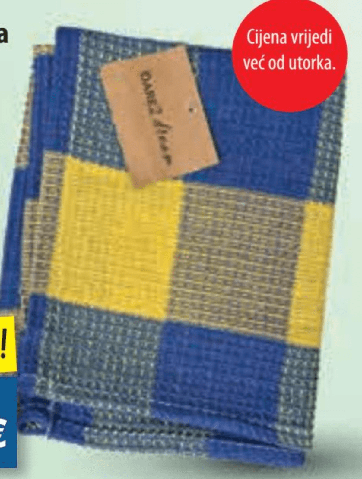 Krpa kuhinjska 1 kom - Akcija u trgovini NTL