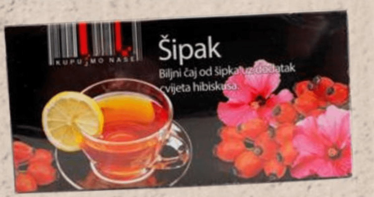 Čaj od šipka 40g - Akcija u trgovini Pivac