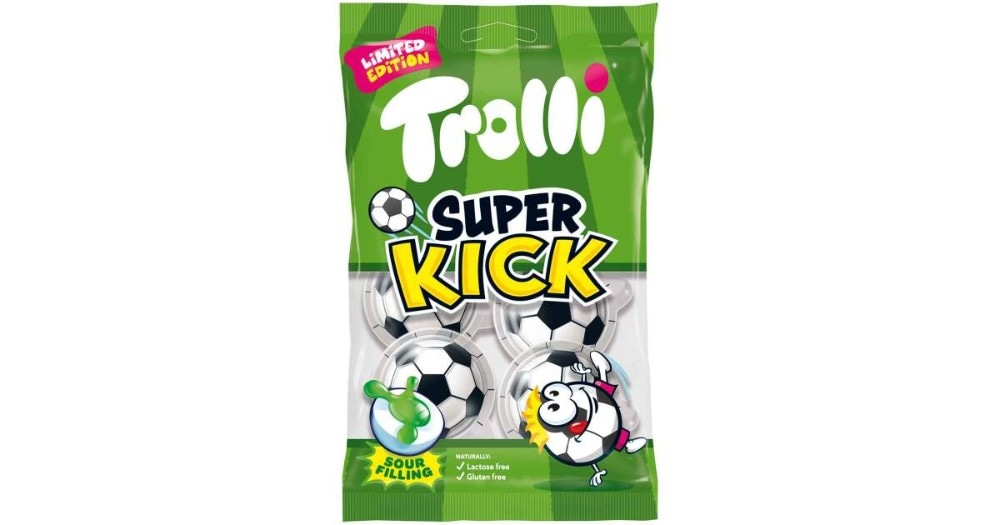 Trolli Gumeni Bomboni Super Kick 75g - Akcija u trgovini Konzum