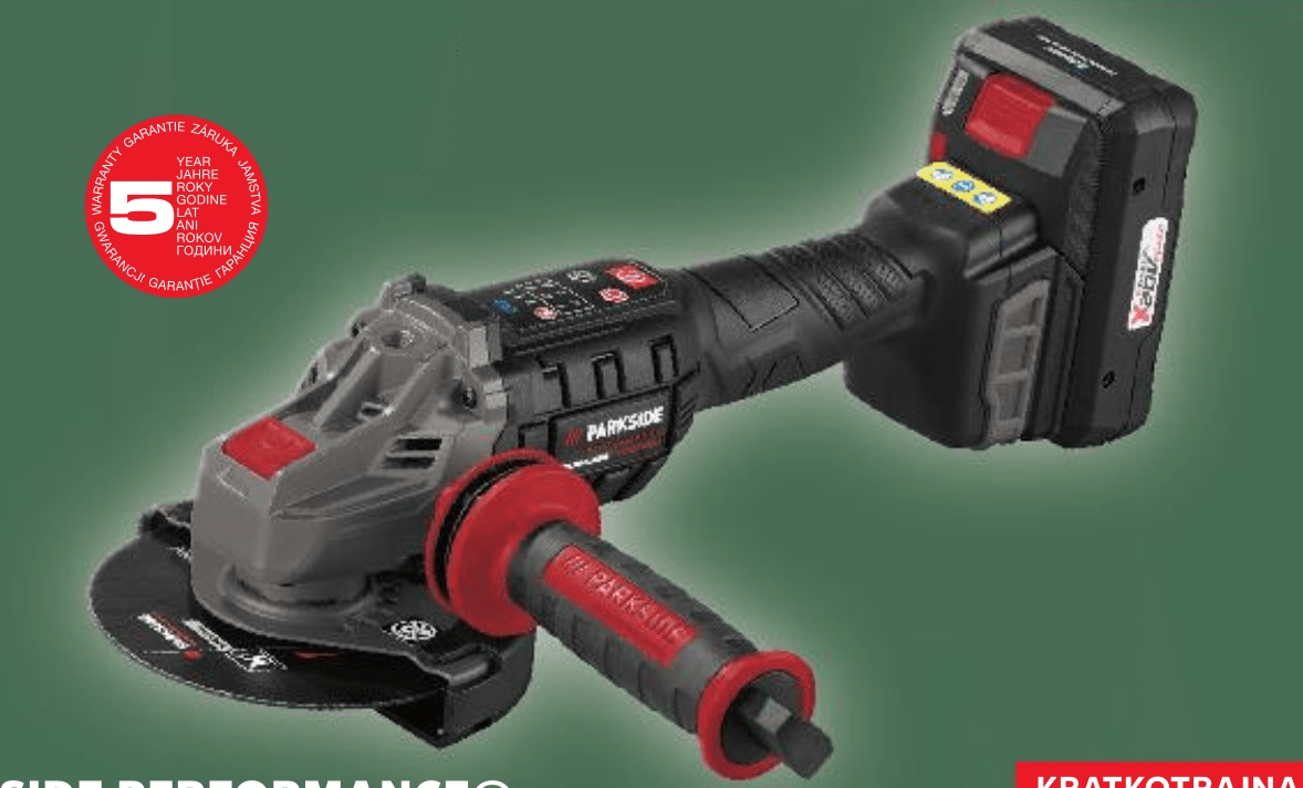 PARKSIDE PERFORMANCE® Aku kutna brusilica pakiranje - Akcija u trgovini Kaufland