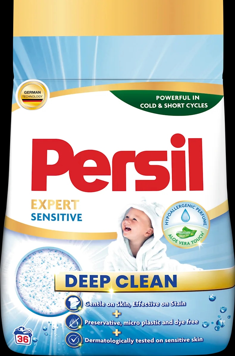 Persil Sensitive praškasti deterdžent za rublje 36 pranja, 1,98 kg - Akcija u trgovini Dm