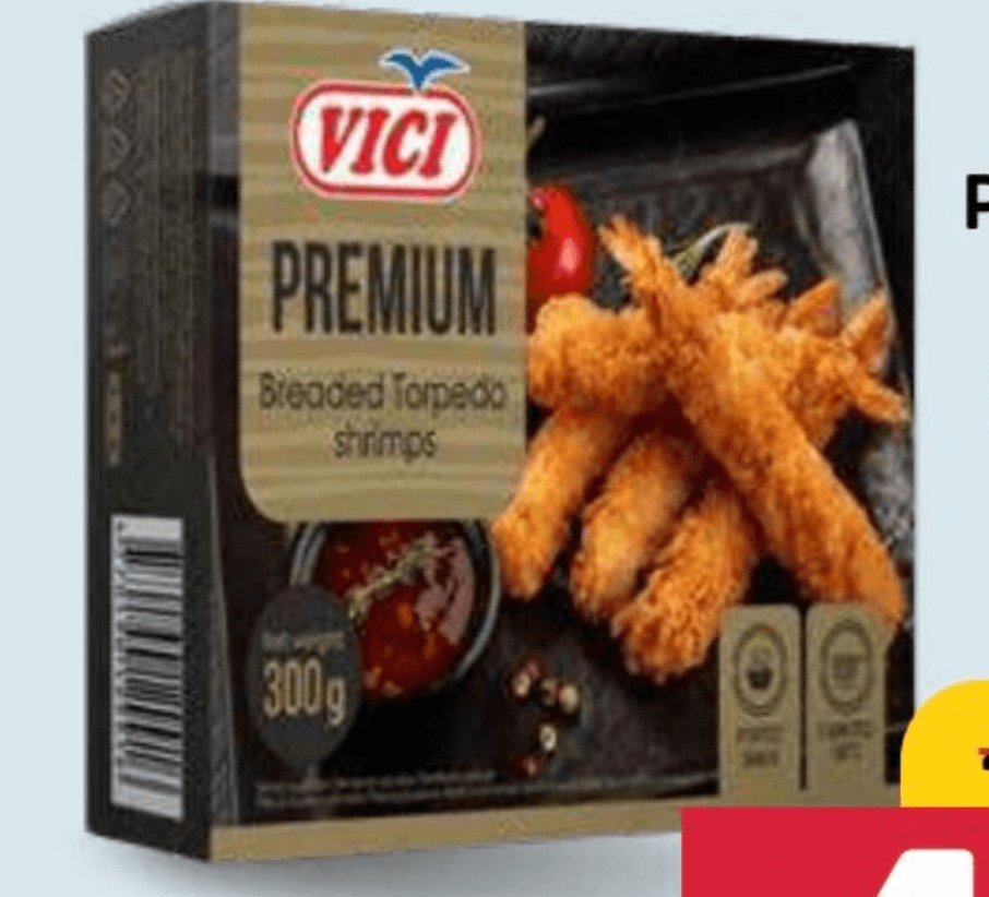 Vici Panirane kozice torpedo 300g - Akcija u trgovini Pivac