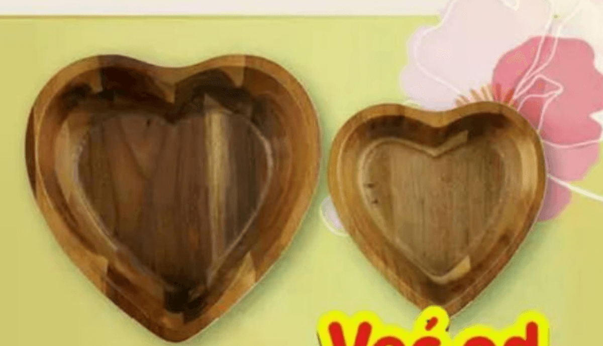 Zdjela u obliku srca - Akcija u trgovini Plodine