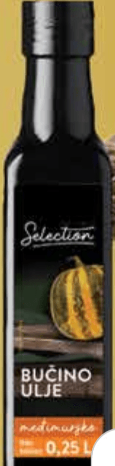 Selection Bučino ulje 250 ml - Akcija u trgovini Plodine