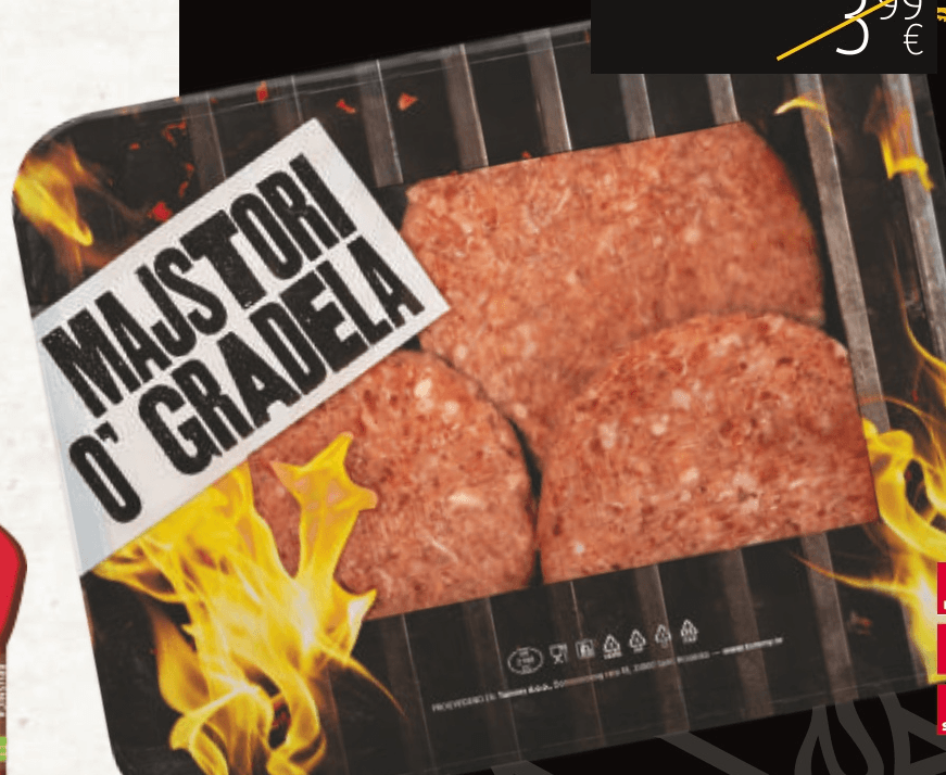 Majstori o'gradela Hamburger 400 g - Akcija u trgovini Tommy