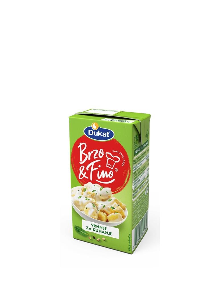 Brzo & Fino, Dukat Vrhnje za kuhanje 200 g - Akcija u trgovini Tommy