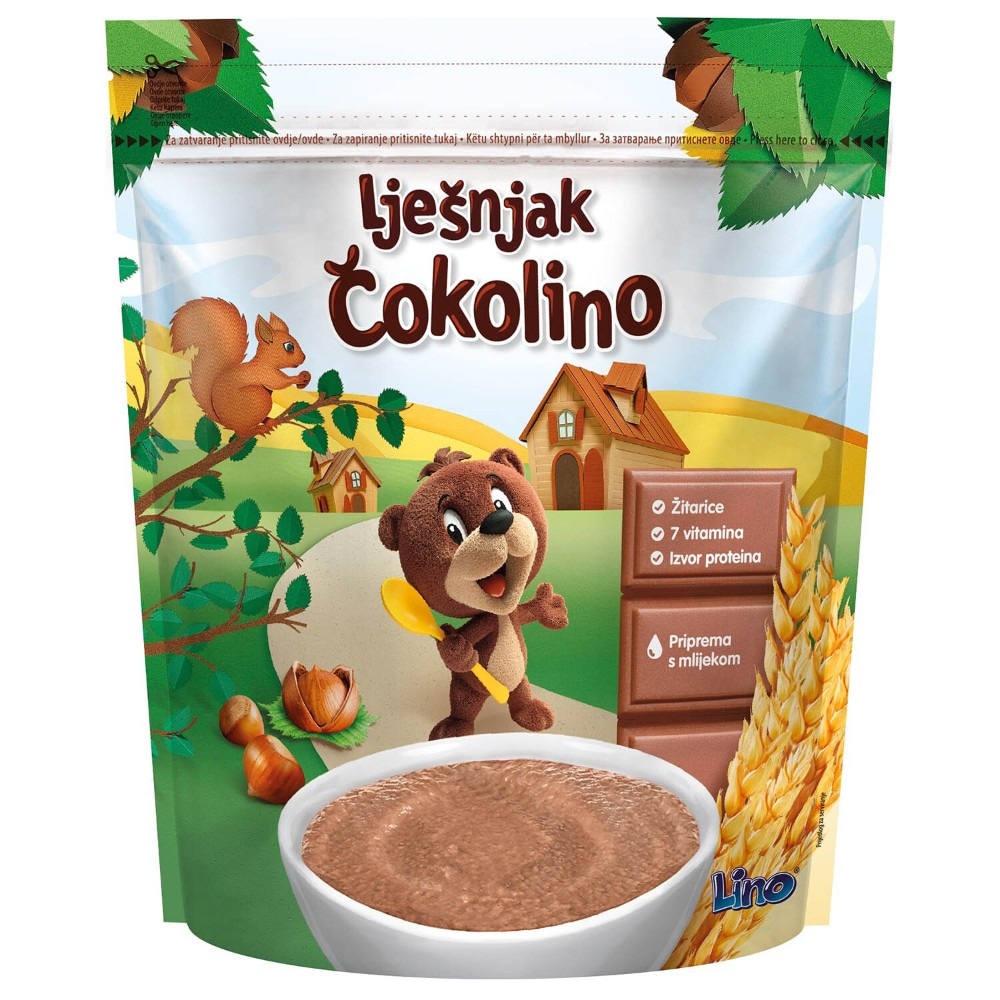 Čokolino instant kašica lješnjak 1 kg Akcija u trgovini Konzum