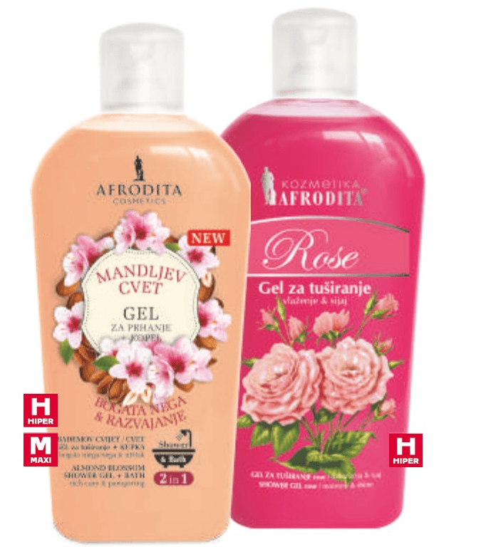 Afrodita Gel za tuširanje - Akcija u trgovini Tommy