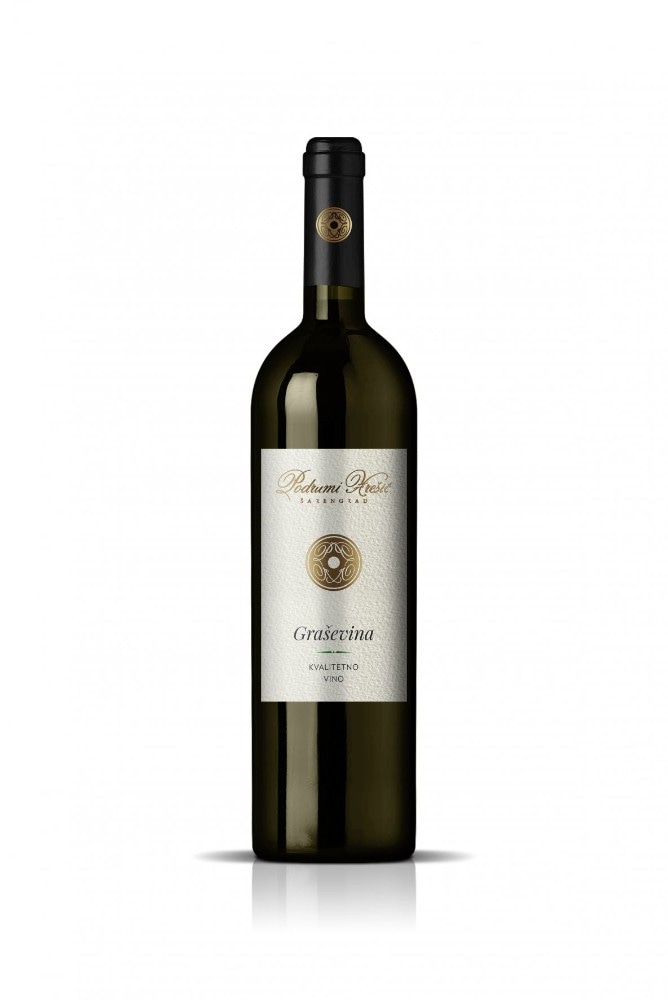 Podrumi Krešić Graševina vino 0,75 L Akcija u trgovini Spar