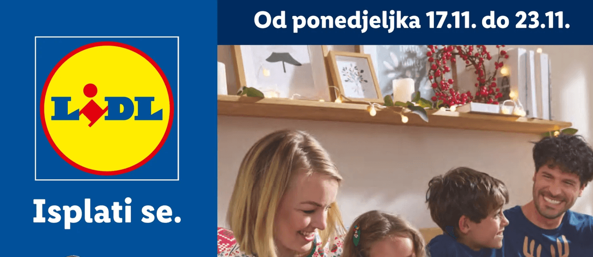 Lidl katalog Isplati se od 17.11. do 23.11.2025