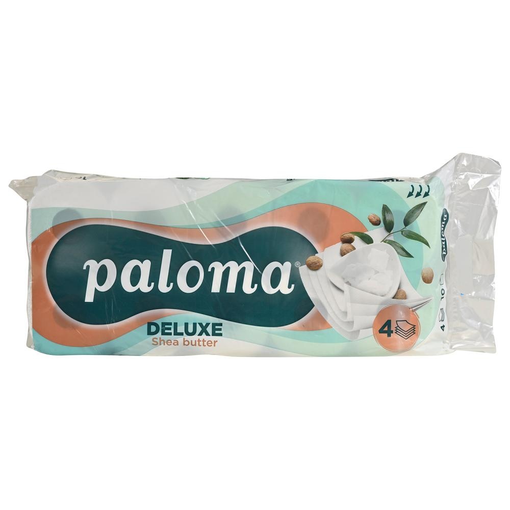 Paloma deluxe toaletni papir 10 rola - Akcija u trgovini Bakmaz